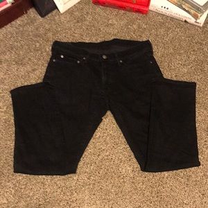 Abercrombie & Fitch 31w 30l Skinny Stretch Mens Black Jeans